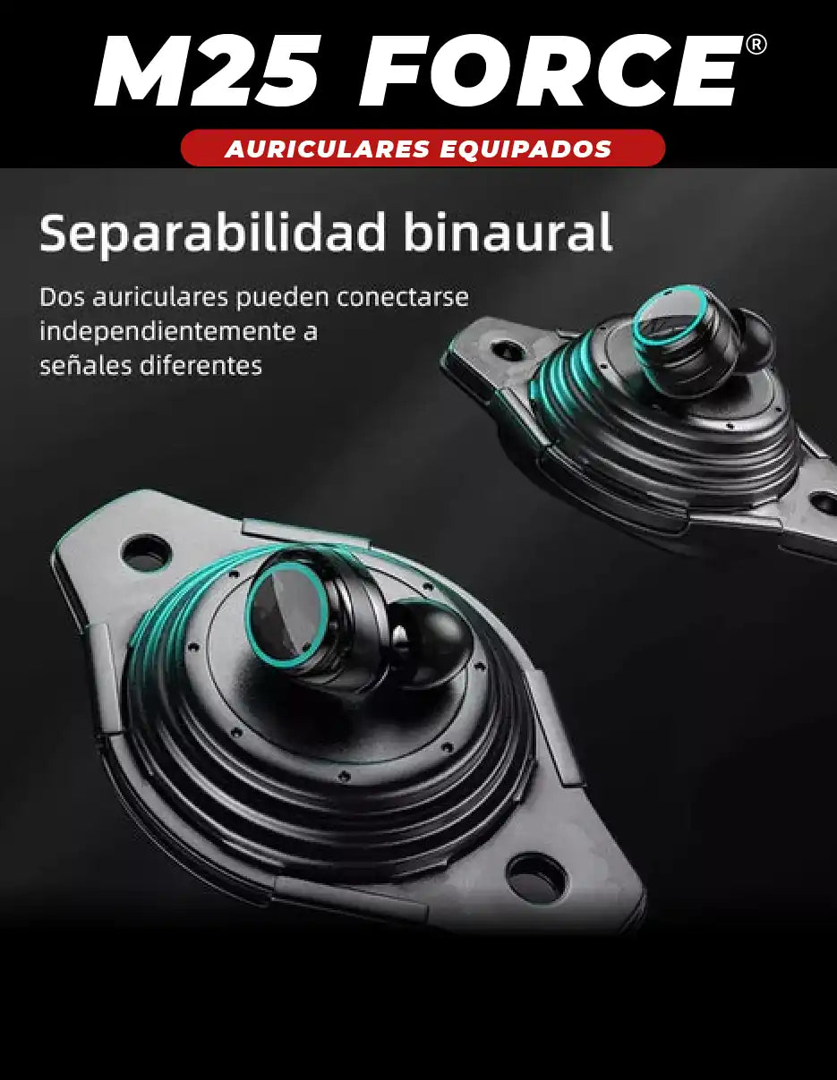 AURICULARES M25 FORCE [PV1-TIKTOK-HYPEIMPORTS]