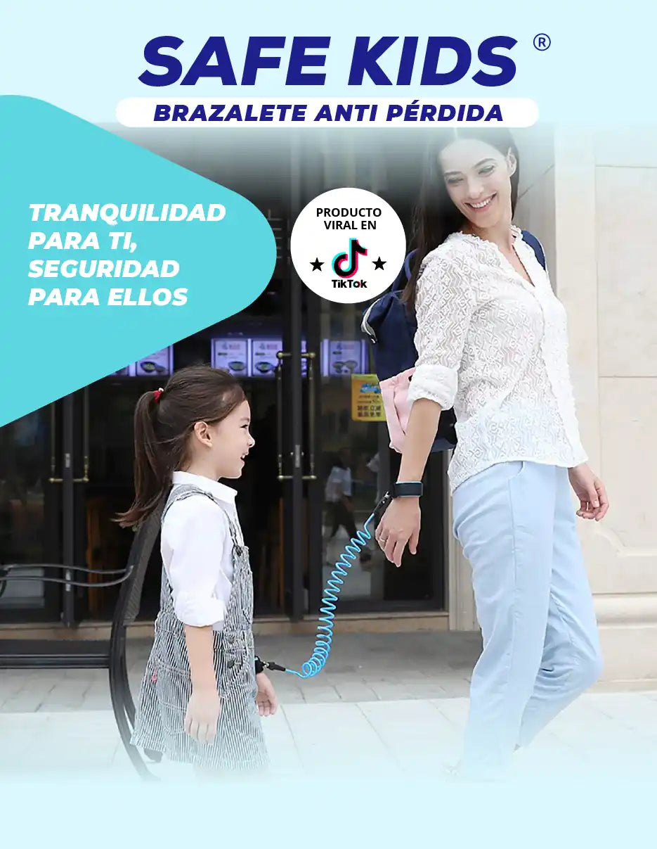 BRAZALETE ANTI PERDIDA SAFE KIDS [PV1-TIKTOK-HYPEIMPORTS]
