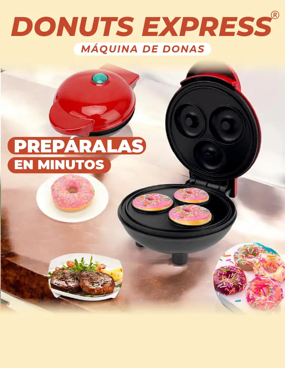 MAQUINA DONAS DONUTS EXPRESS [PV1-TIKTOK]