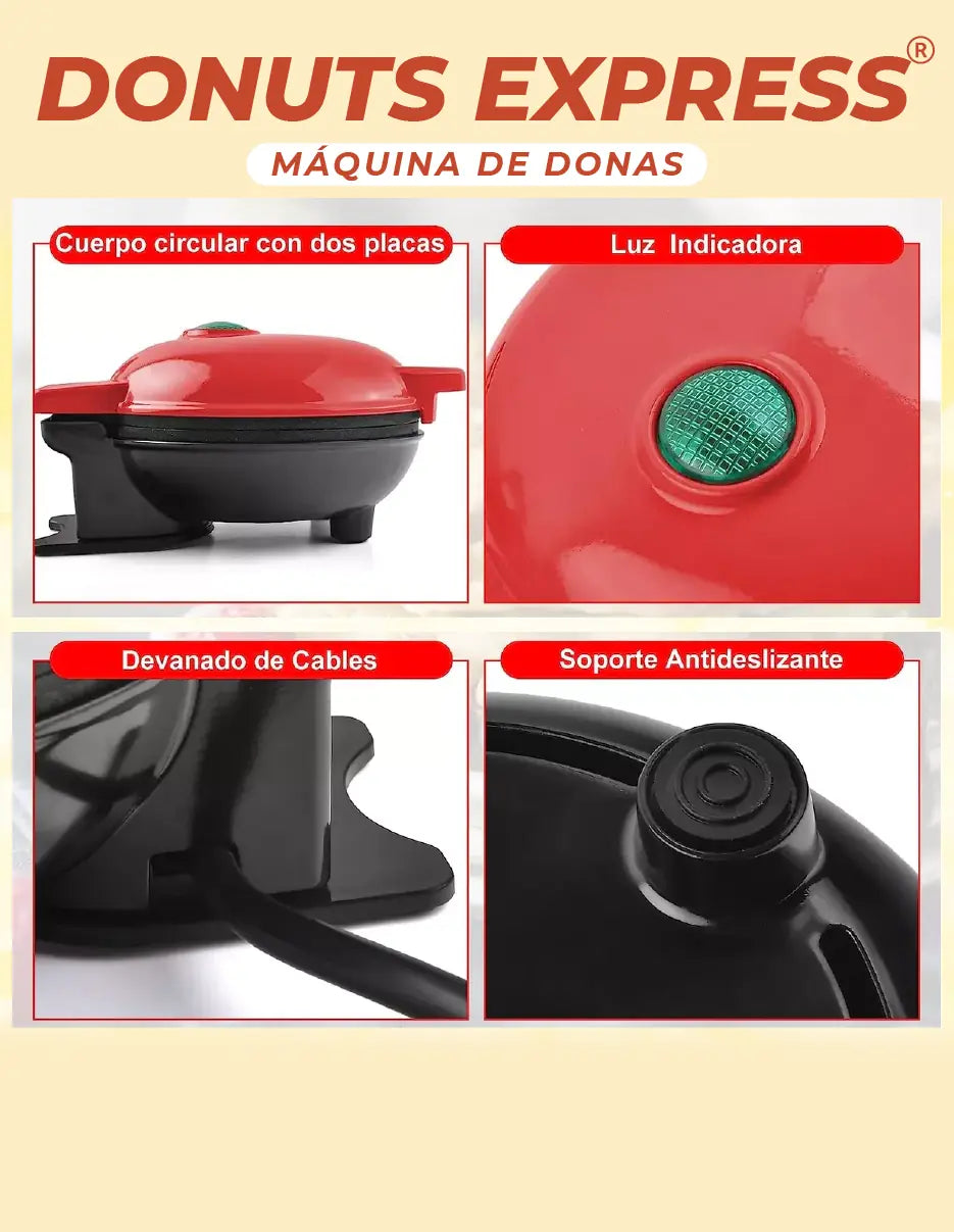 MAQUINA DONAS DONUTS EXPRESS [PV1-TIKTOK]