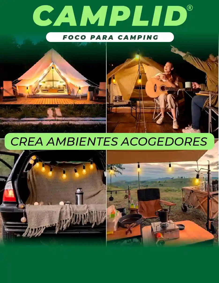 FOCO DE CAMPING CAMPLID [PV1-TIKTOK]