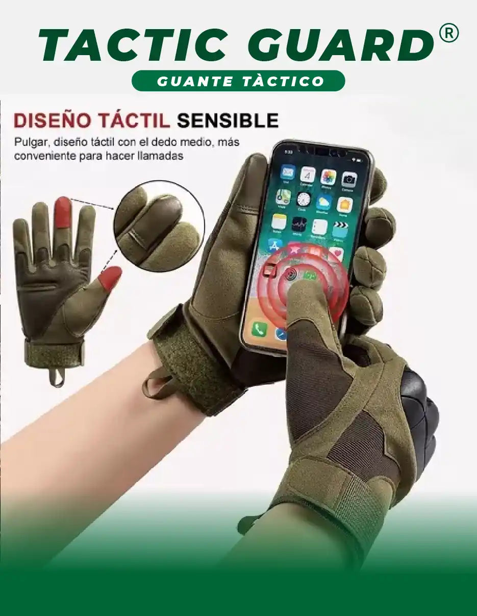 GUANTES TACTIC GUARD  [PV1-TIKTOK]