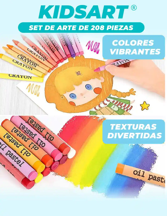 KIT DE PINCELES KIDSART [PV1-TIKTOK-HYPEIMPORTS]