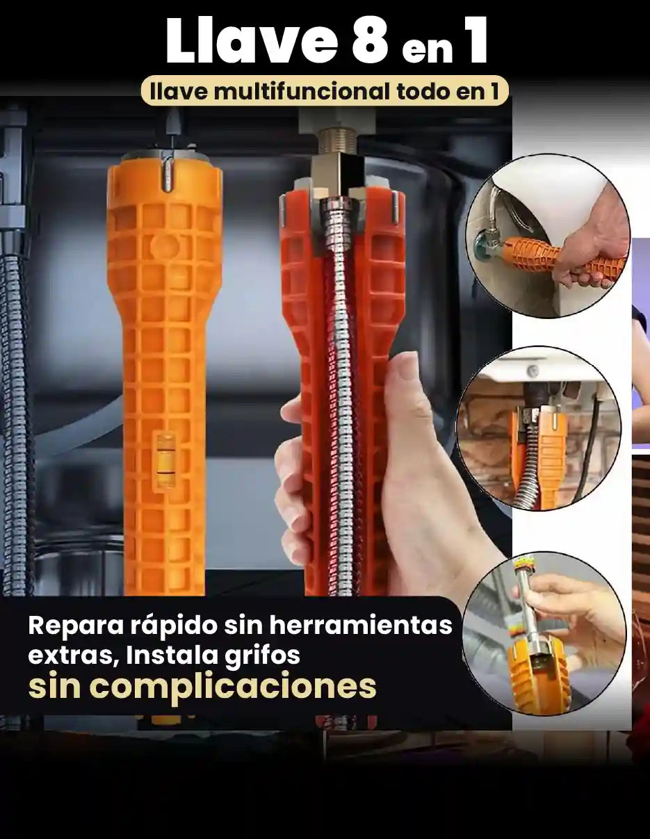 LLAVE DE FONTANERIA 8 EN 1 [PV1-TIKTOK-HYPEIMPORTS]