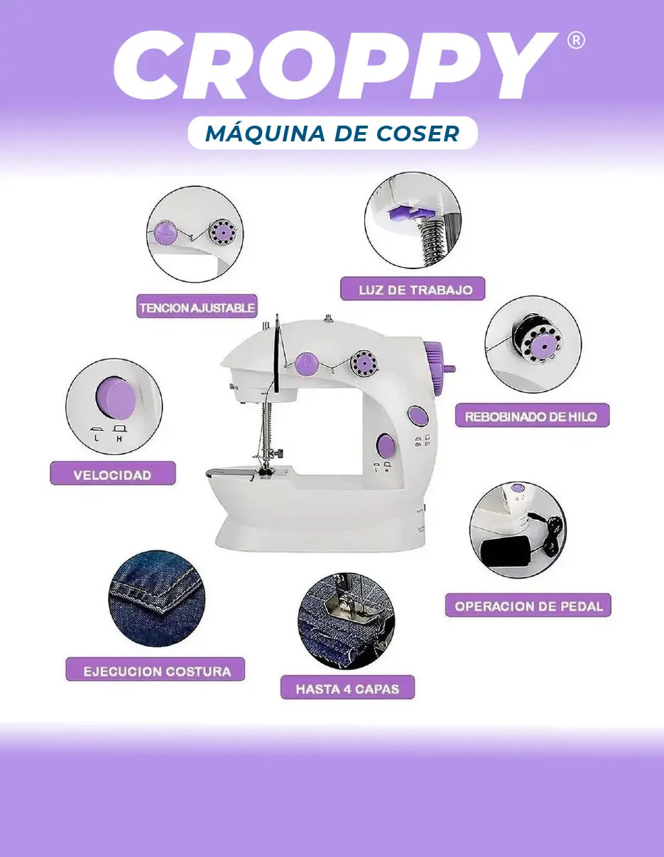 MAQUINA COSER CROPPY [PV1-TIKTOK]