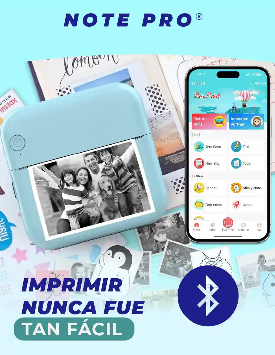 MINI IMPRESORA NOTE PRO [PV1-TIKTOK]