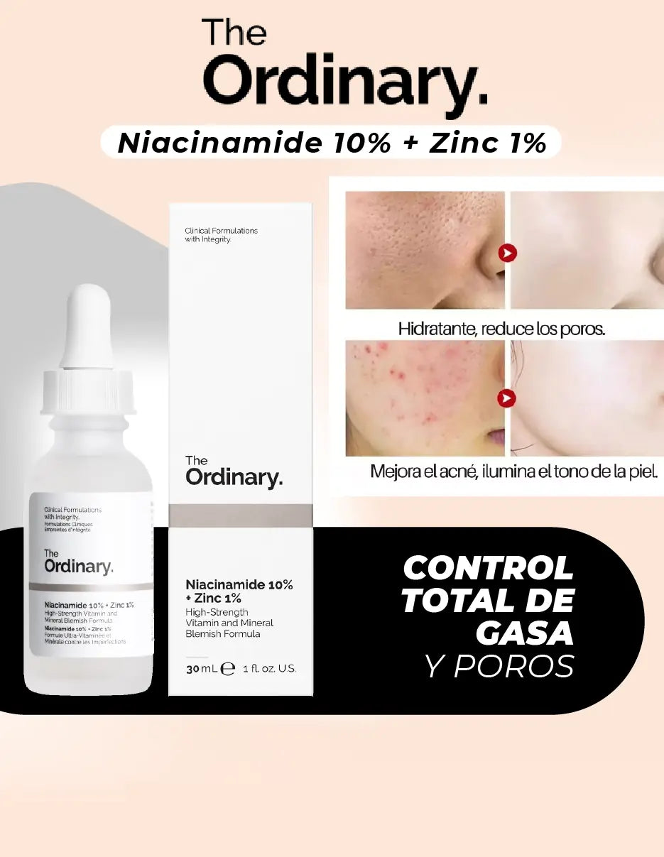 NIACINAMIDA + ZINC 1% SERUM THE ORDINARY [PV1-TIKTOK-HYPEIMPORTS]