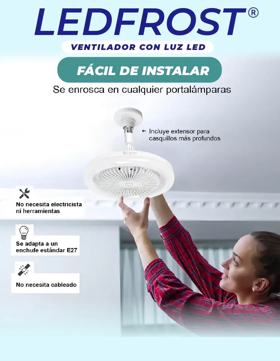 VENTILADOR LEDFROST  [PV1-TIKTOK]