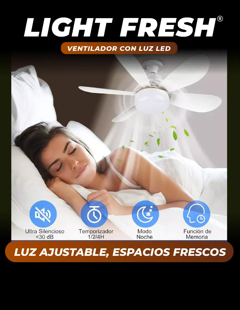 VENTILADOR LIGHTFRESH [PV1-TIKTOK]
