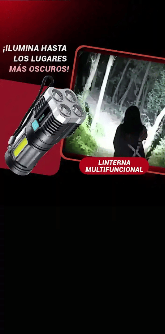 UPSELL LINTERNA MULTIFUNCIONAL LED [HYPEIMPORTS-GRUPO LUNA]