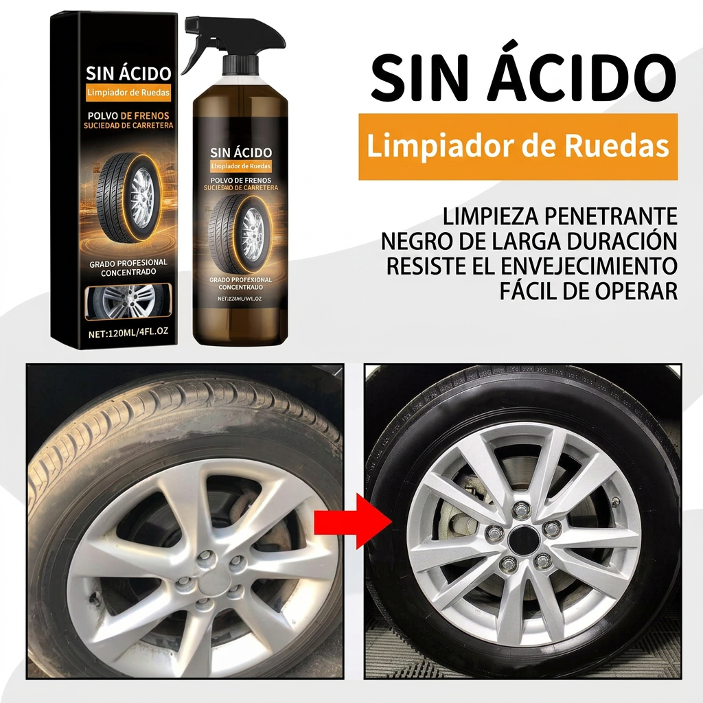 LIMPIADOR DE AROS Y LLANTAS [PV1-2X1-WHATSAPP-HYPEIMPORTS]