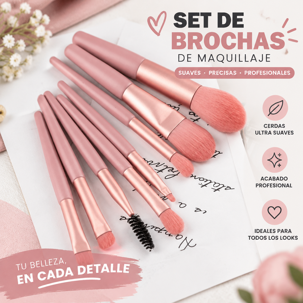 KIT DE MAQUILLAJE VIAJE 15 PIEZAS [PV1-WHATSAPP-HYPEIMPORTS]