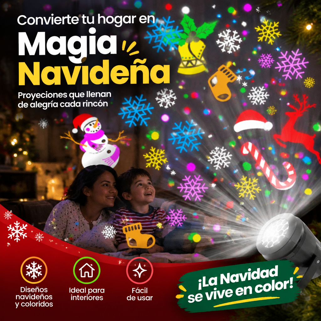 PROYECTOR NAVIDEÑO [PV1-WHATSAPP-HYPEIMPORTS]