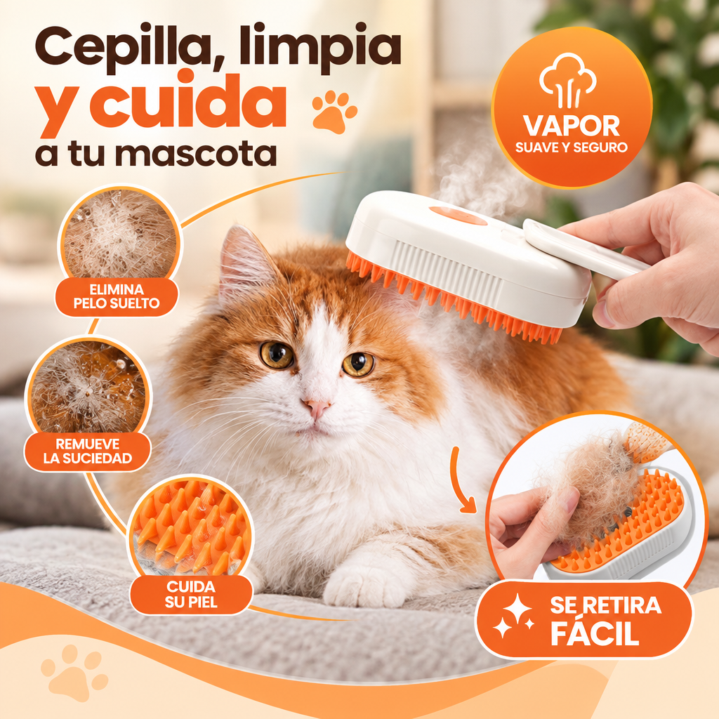 CEPILLO DE MASCOTAS A VAPOR [PV1-TIKTOK-HYPEIMPORTS]