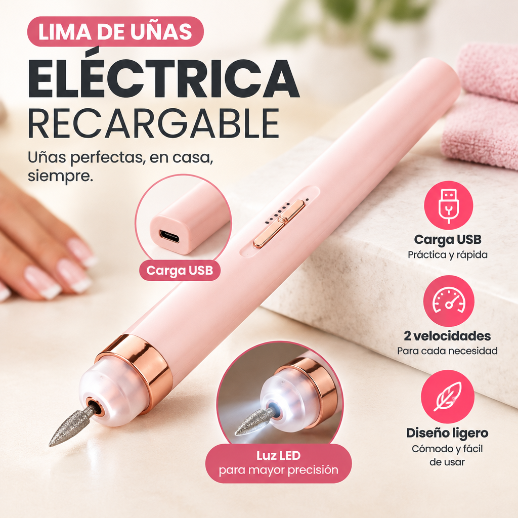 PULIDOR DE UÑAS RECARGABLE [PV1-TIKTOK-HYPEIMPORTS]