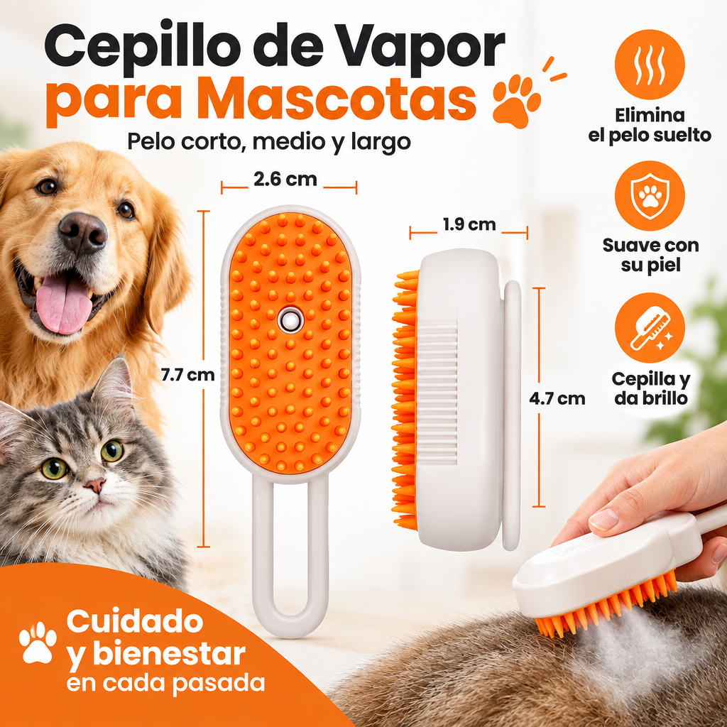 CEPILLO DE MASCOTAS A VAPOR [PV1-TIKTOK-HYPEIMPORTS]